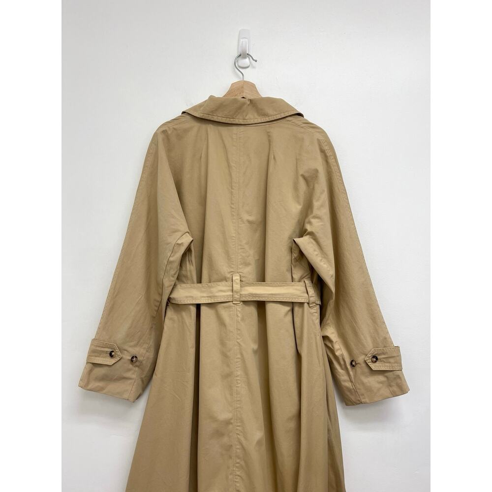 J. CREW Relaxed Heritage Double-Breasted Trench Coat Classic Chino - Small - Picture 7 of 15